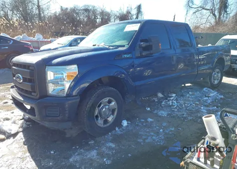 2011 Ford F-250 Xl из США, поврежденный, VIN 1FT7W2A63BEC28852
